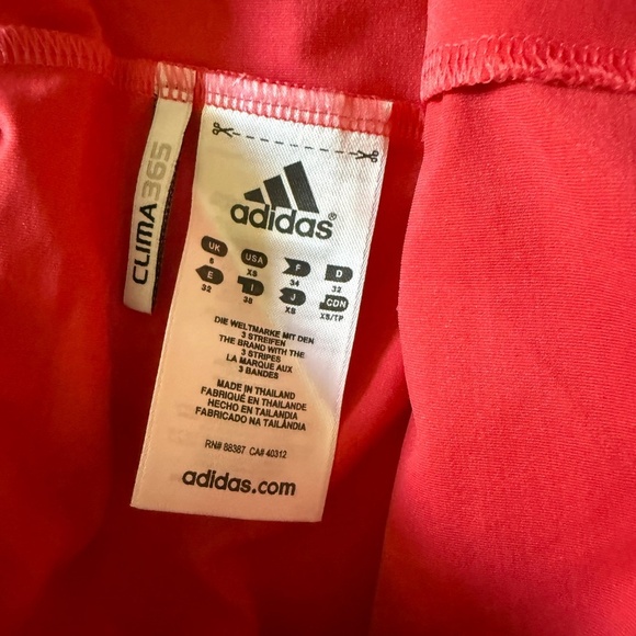 Adidas ClimaCool Skirt | Size XS | Taupe w/ Hot Pink Accent - Picture 4 of 7